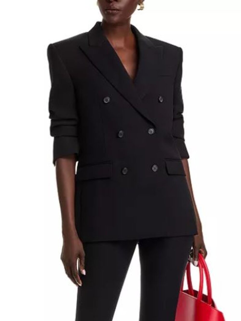 WARDROBE.NYC Double Breasted Wool Blazer Size M MSRP $1,250